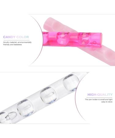 Lurrose 8pcs Nail Pen Holder & Brush Organizer - Nail Tech Accessories Acrylic Storage for Nail Art Brushes - Buy Online on GoSupps.com