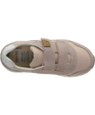 Geox Girl's B Alben C Sneakers - Size 5 UK - Light Rose | Breathable Comfort - Buy Online on GoSupps.com