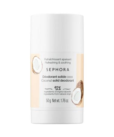 Sephora Coconut Solid Deodorant - Refreshing & Soothing 1.76 oz