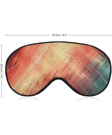 Sleep Mask for Men & Women | Abstract Art Eye Cover | Breathable & Adjustable Light Blocking Sleep Mask for Nap & Night Rest - Buy Online on GoSupps.com