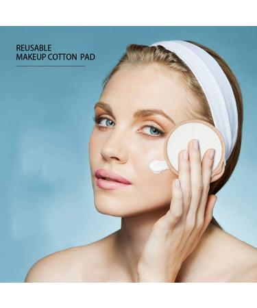 16 Super Soft Washable Sliming Pads | Eco-Friendly Bamboo & Cotton Makeup Removal | Reusable Facial Cleaning | Perfect Ecological Gift - Buy Online on GoSupps.com