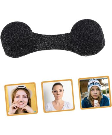 100pcs Washable Nose Mask Strainer Filters - Breathable Cotton Nose Plugs for Stuffy Nose - Invisible Black Nasal Plug 3.80x1.20x0.70CM - Buy Online on GoSupps.com
