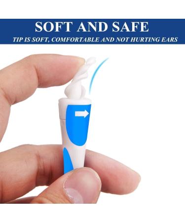 Q-Grips Earwax Remover - Soft Silicone Tool with 16 Replacement Heads for Safe & Easy Ear Cleaning - Buy Online on GoSupps.com