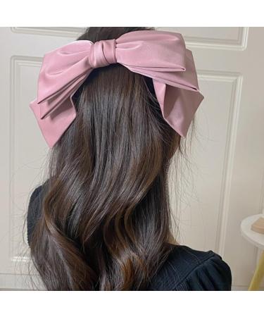 hgnxa Balletcore w Princess Large Side Clip Hair Clip Princess Girl Ribbon w Oversized w Barrettes for Girl Purple - Buy Online on GoSupps.com