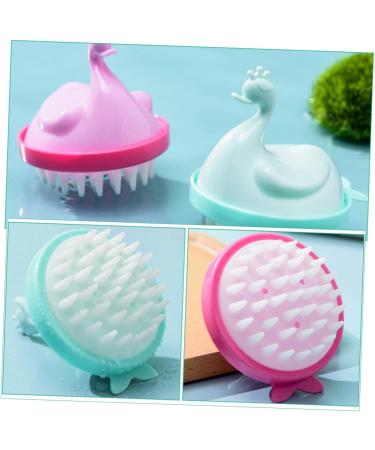 Gleavi 8 STK Scalp Washer & Massage Shampoo Brush - Effective Scalp Scrubber for Deep Clean Shower Care - Buy Online on GoSupps.com