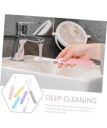 Mobestech 15-Piece Adult & Children's Toothbrush Travel Case Set - Perfect for Travel & Oral Care - Buy Online on GoSupps.com