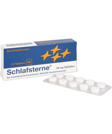 Schlafsterne 2x20 Tablets + Vitenda Hand Cream - Effective Sleep Aid for Insomnia & Restful Nights - Buy Online on GoSupps.com