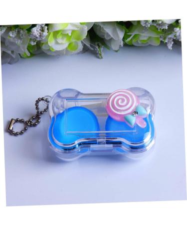 Partykindom Contact Lens Case - Stylish & Compact Organizer for Travel - Eye Lens Holder & Cosmetic Container - Durable Plastic for All Lens Types - Buy Online on GoSupps.com