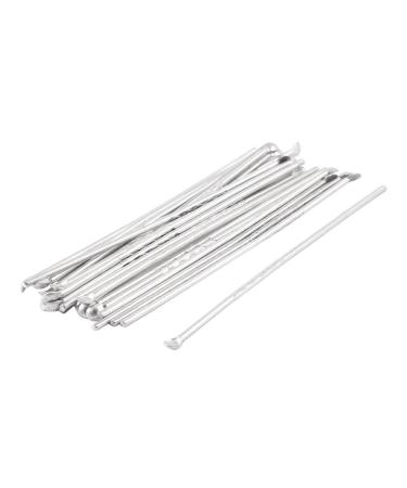 Qtqgoitem 22 Pcs Silver Tone Cleaner Earwax Curette Remover Ear Pick (Model: a3d a2e 693 fd3 851)