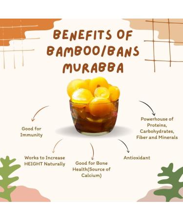 Saheli Homemade Bamboo/Bans Murabba "Height Improver and Immunity Booster" 400G - Buy Online on GoSupps.com