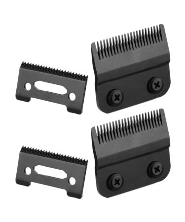 Fegtrtyoa 2 Set Replacement Movable Blade Steel Accessories for Blade Professional Hair Clipper Blade Carton