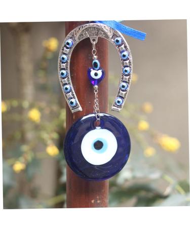 ORFOFE 1pc Blue Eyes Pendant Car Christmas Decorations Car Key Ring Turkish Evil Eye Pendant Household - Buy Online on GoSupps.com