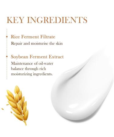 IREV Rice Moisturizing Cream Hydrating Face Moisturizer For Dry Combination Skin Daily Face Cream Targets Dryness Strengthens Skin Barrier Lightweight Fast Absorbing 1.76oz 50g - Buy Online on GoSupps.com
