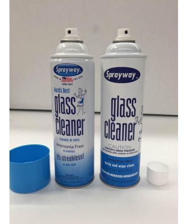Sprayway 443331 Ammonia Free Glass Cleaner 19 Oz. (4-Pack) (Packaging May Vary) (Pack of 12 Spray) - Buy Online on GoSupps.com