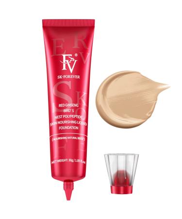 FV FV Foundation Waterproof & Long-Lasting Matte Finish and Medium Coverage Oily Skin/Normal 30 g Natural Beige