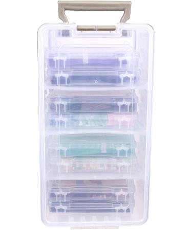 ArtBin Large Semi Satchel Craft Organizer Set with 8 Plastic Cases - Clear Photo Storage Solution - Buy Online on GoSupps.com