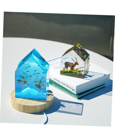 NUOBESTY 6 Pcs House Silicone Mold Silicone Molds Creative House Molds Craft Making Molds Child Unique Whitex3pcs 11.2X8.2X4.6CMx3pcs - Buy Online on GoSupps.com