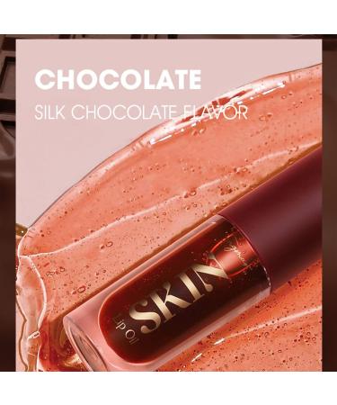 Bangfeng Big Brush Head Hydrating Lip Glow Oil Plumping Lip Tint - Chocolate - Buy Online on GoSupps.com