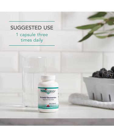 Nutricology N-Acetyl Glucosamine - 90 Vegetarian Capsules | Joint Support & Mobility - Buy Online on GoSupps.com