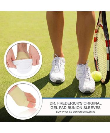 Higger Hallux Valgus Gel Pad Bunion Sleeves - Effective Bunion Relief Booties for Post-Operation Comfort - Wearable with Shoes - Buy Online on GoSupps.com
