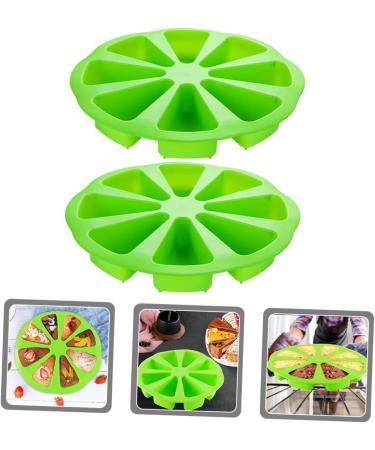 OUNONA 2pcs 8 Divider Baking Pan Cake Stencils Portion Cake Molds Silicone Shapes Cavity Cake Pan Cupcake Baking Mold Cake Molds Chocolate High Temperature Resistance Silica Gel - Buy Online on GoSupps.com