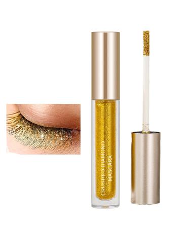 Mascara paillet pour cils mascara scintillant Mascara scintillant color pour cils Mascara volumisant longue dur e pour cils recourb s pour femme 01#