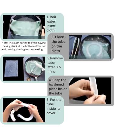 Portable Heating Neck Wrap | Reusable Cold Weather Pillow | Unisex White Heating Hose - Buy Online on GoSupps.com