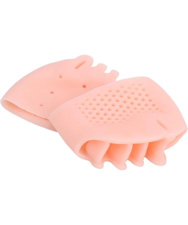 Leapiture 5 Pair Silicone Toe Separators - Foot Thumb Eversion Corrector for Overlapping Toes - Skin Color Sport Accessories - Buy Online on GoSupps.com