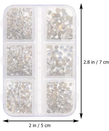 minkissy 2 Boxes Nail Art Accessories Rhinestones Nail Art Beeds Rhinestones for Nails Flatback Rhinestones Crafts Flake Beads Charms Nail Glitter Flake Nails Sequin Beadwork Manicure Pp - Buy Online on GoSupps.com