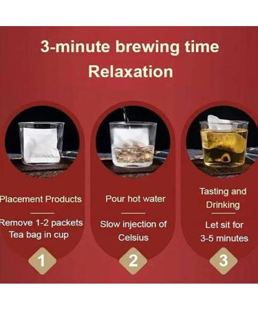 Rose and Lotus Leaf and Health Tea Health Liver Care Tea Chinese Nourishing Liver Tea Rose Herbal Tea Rose Lotus Leaf Intestinal Cleansing Health Tea (1 Box) - Buy Online on GoSupps.com