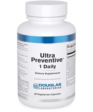 Douglas Laboratories Ultra Preventive 1 Daily | Multivitamin and Mineral Supplement to Support Energy Production Immune Function and Overall Health* | 60 Capsules