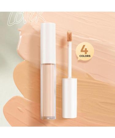 Nbzsmlkn Transparent Light Concealer Brightening Concealer Against Dark Circles Liquid Matte Concealer For Dark Circles Spots Lightweight Waterproof Foundation Mix - Buy Online on GoSupps.com