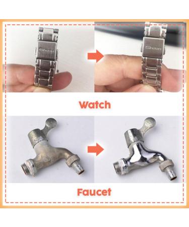 Metal Polish Paste | All Metal Polish Tube Multi Purpose Metal Cleaning Supplies for Silver Copper Brass Chrome Porcelain Rust Removal Coatuiyo - Buy Online on GoSupps.com