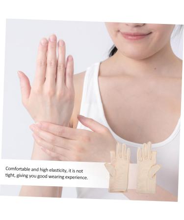 Beavorty 1 Pair Ladies sun protection gloves gaming gloves summer fingerless gloves cylcling gloves manicure mitts manicure mittens fishing accessory hand cloth Miss fishing accessories 21x7.5x0.8cm - Buy Online on GoSupps.com
