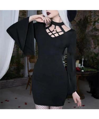 ToddlBy Halloween Costumes American Halloween Ladies Hanging Neck Hanging Embracing Fixed Flee's Dark Mother of The Bride Black X-Large - Buy Online on GoSupps.com