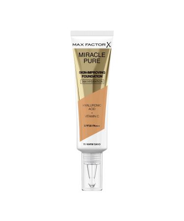 Max Factor Miracle Pure Foundation 70 Warm Sand