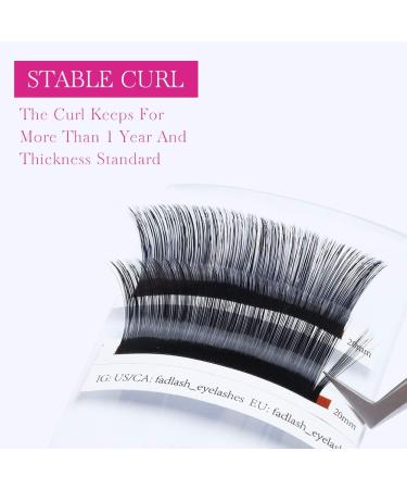 Professional Individual Classic Eyelash Extensions - 0.07mm DD Curl Mix (15-20mm) - Natural Black Lashes for Stunning Volume - Buy Online on GoSupps.com