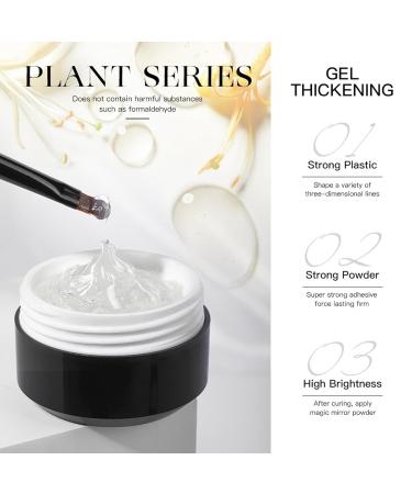 3D Sculpting Gel for Nails Solid Nail Glue Gel Nail Extension Glue - 15ml Carving Glue Long-Lasting Accessories for Press on Nails Manicure - Buy Online on GoSupps.com
