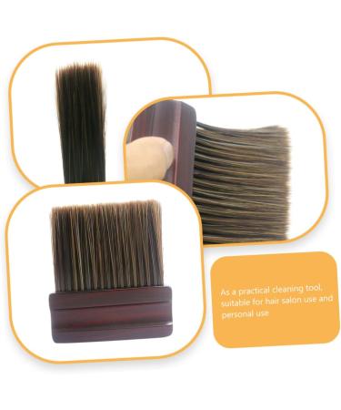 Housoutil Neck Brush Hairdressing Cleaning Brush Face Cleaner Brush Barber Shaving Brush Broken Hair Remove Brush Duster Hair Salon Brush Barber Supplies Beech Soft Fur - Buy Online on GoSupps.com