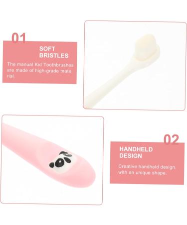 Orfofe 3-Piece Children's Travel Toothbrush Set - Ergonomic Daily Use Clean Tools & Accessories for Kids - Buy Online on GoSupps.com