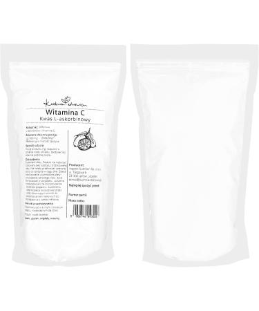 Vitamine C Poudre 1 kg Acide L-Ascorbique Pur 100% Naturel Id al Pour Boissons P tisseries Et Cuisine Qualit Sup rieure | Kuchnia Zdrowia 1 kg (Lot de 1) - Buy Online on GoSupps.com