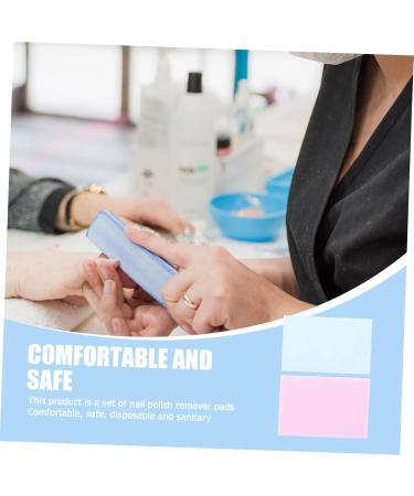  Mikinona Mikinona 2 Packs Cotton Nail Polish Remover Nail Polish Remover For Nail Cleaning Nail Cleaner Towel Non Woven Cloth - Buy Online on GoSupps.com