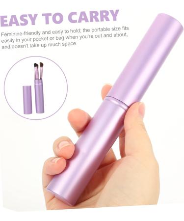 Gogogmee 5 Pcs Horsehair Eyeshadow Brush Makeup Brush Gel Eyeliner Brush Girl's Eyeshadow Brush Aluminum Box - Buy Online on GoSupps.com
