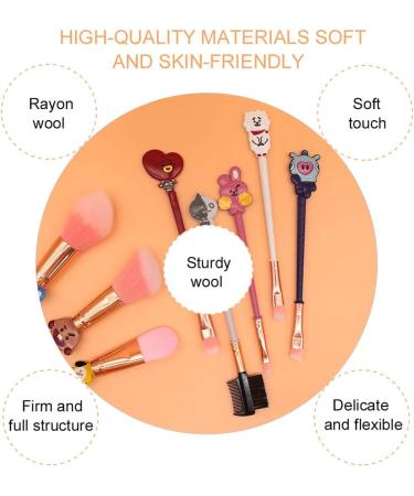 CuteBrush Makeup Brush Set w/Pouch Cosmetic Brushes With Sailor Moon Gems(KS-BTS) BTS-1 - Buy Online on GoSupps.com