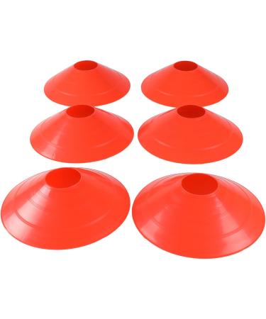 20 Pack Bright Orange Round Cones for Fitness Training - Sports Equipment by Super Z Outlet - Buy Online on GoSupps.com