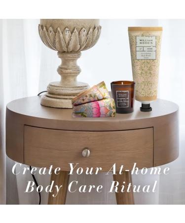 William Morris At Home Forest Bathing Refresh & Reset Bathtime Set | Candle 30g Body Wash 100ml Face Towel Forest Bathing Bathtime Set - Buy Online on GoSupps.com