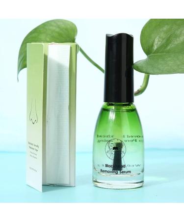 Blackhead Removing Serum Anti Acne Serum Blackhead Remover Blackhead Liquid with Blackhead Removing Paper Deep Pore Cleaning Tool for Face Skin Care Shrinking Poress (11g) - Buy Online on GoSupps.com