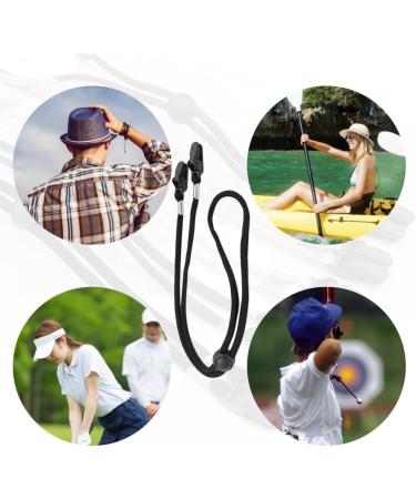 Dongker Hut Anti-Wind Lanyard Cord Clips - 5-Pack Hat Clip Set for Wind Resistance | Perfect for Walking Cycling Golf & Hiking - Buy Online on GoSupps.com