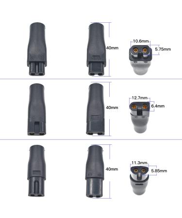 9 PCS Replacement 5V Power Cord Charger for Hair Clippers, Trimmers, Shavers, Beauty Instruments, Lamps, Purifiers - Buy Online on GoSupps.com