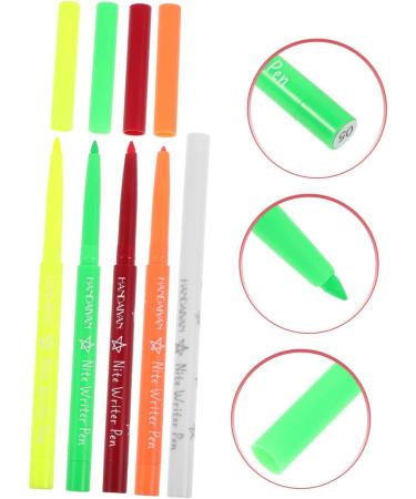 FOMIYES 25 pcs plastic eye line makeup tool star eyeliner stamp woman eyeliner pen makeup supply 12.00X0.80X0.80CMx5pcs Assorted Colorx5pcs - Buy Online on GoSupps.com